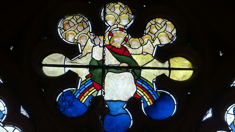 Stained glass window